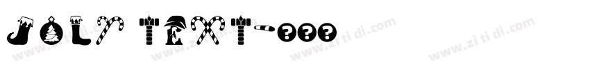 joly text字体转换